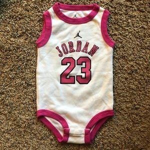 Baby girl Jordan onesie